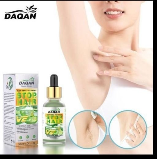 DAQAN STOP HAIR 99% Oil Free – Aloe Vera + Vitamin E