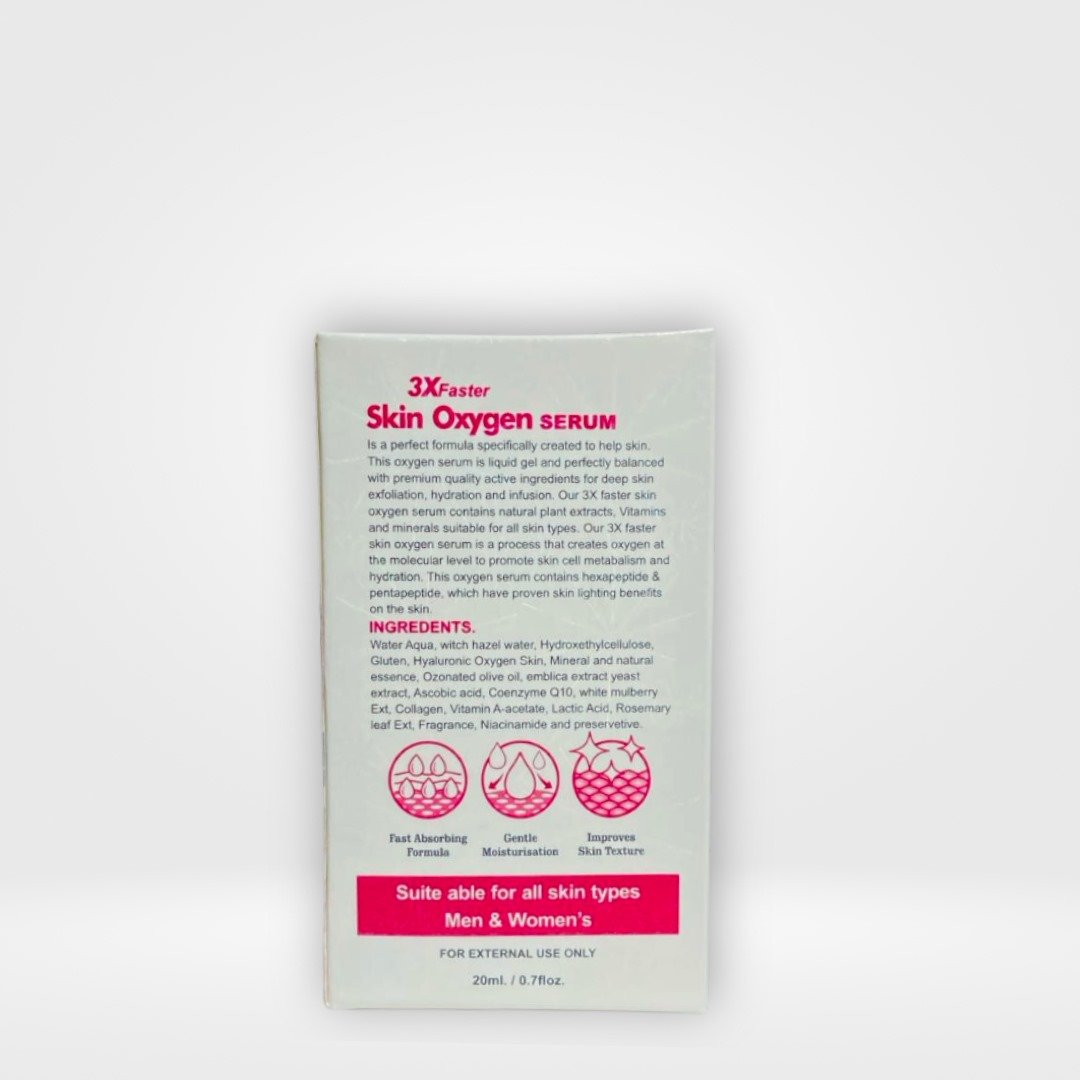PBL   3X FASTER Skin Oxygen serum (20ml)