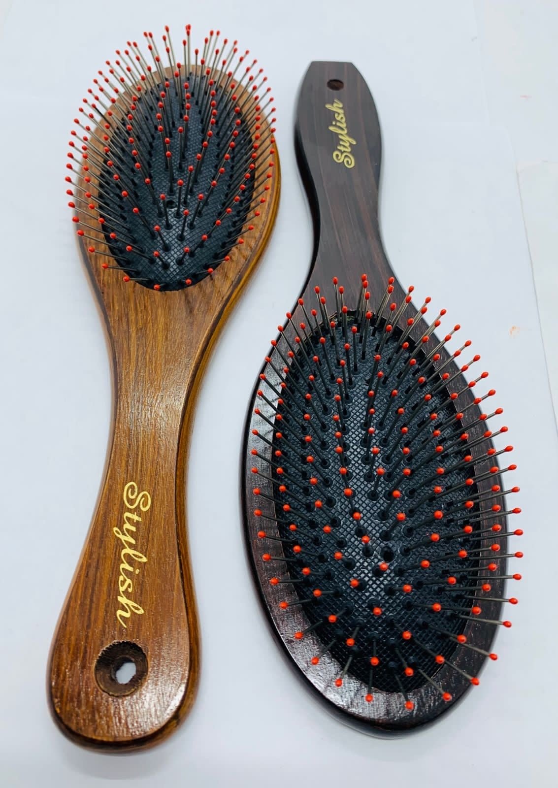Stylish Wooden Hair Brush – Premium Quality for Smooth & Healthy Hair