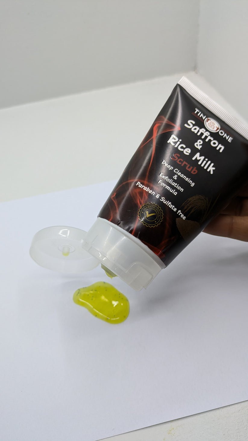 TINT&TONE Saffron & Rice Milk Scrub