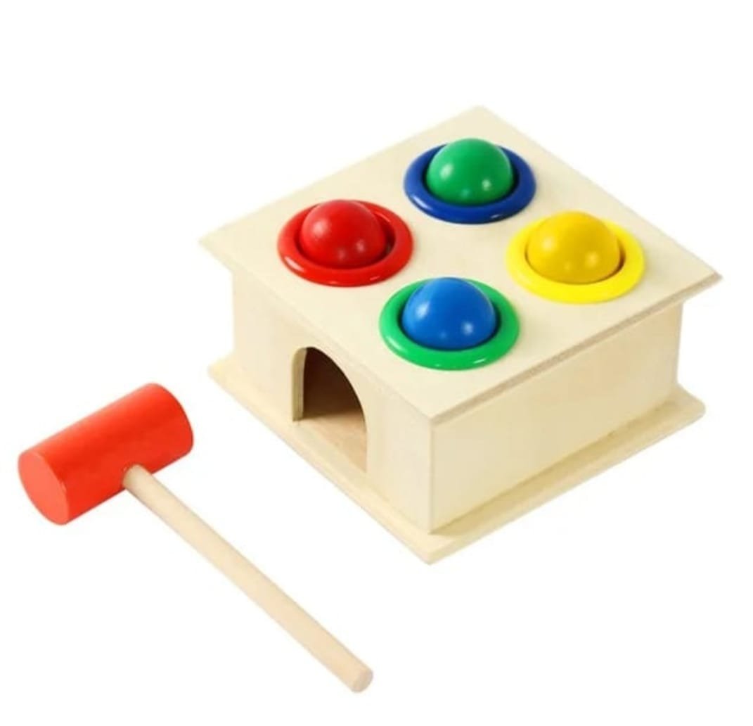 Wooden hammer chase box