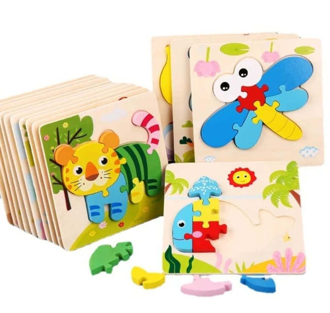 Wooden animal puzzle