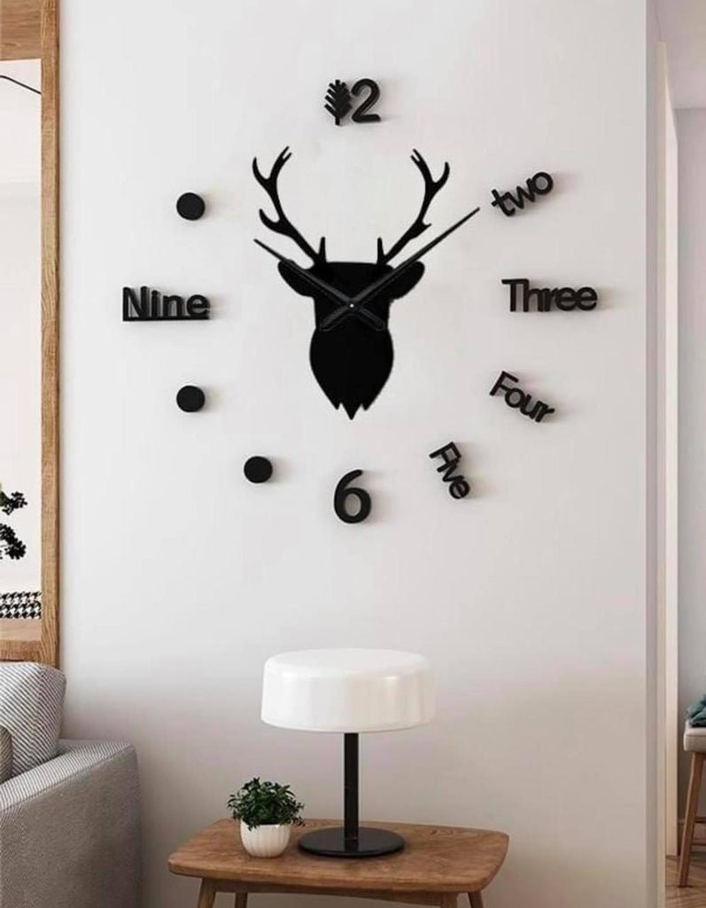 Wooden Markhoor Wall Clock (Mr-005)