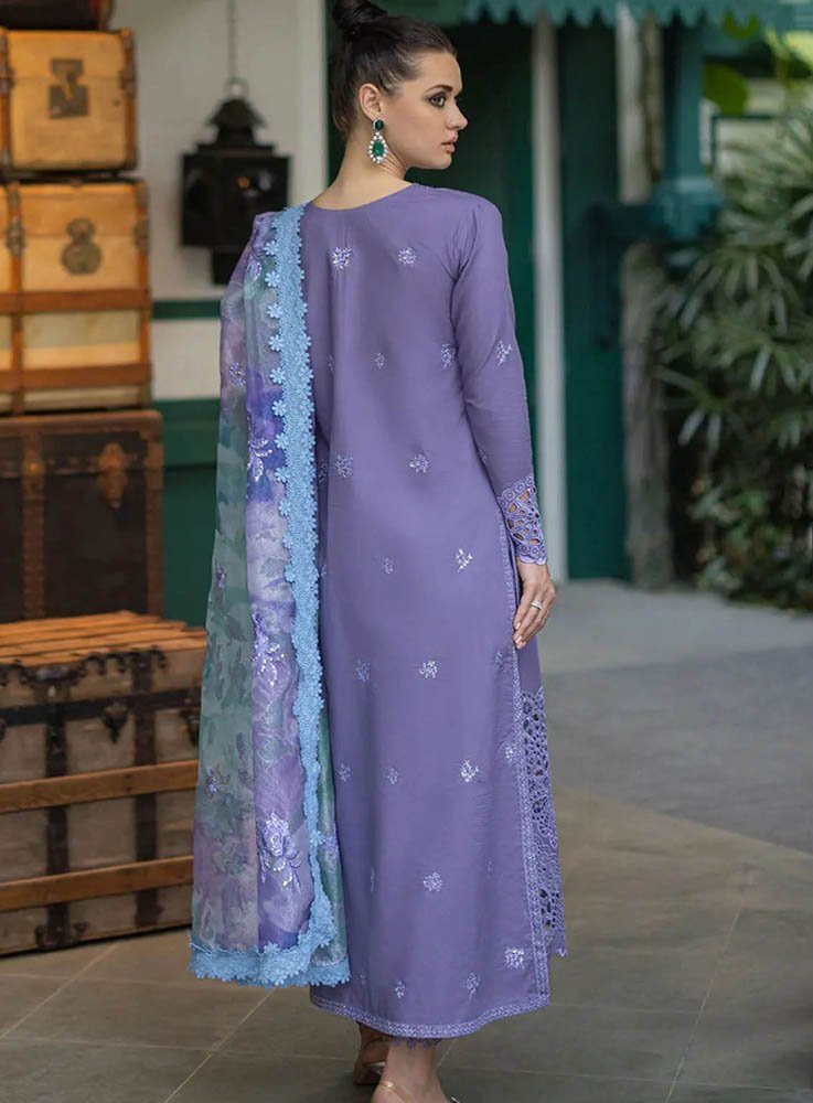 Mushq – EC695 | Unstitched | Luxury Lawn Chicken Kari