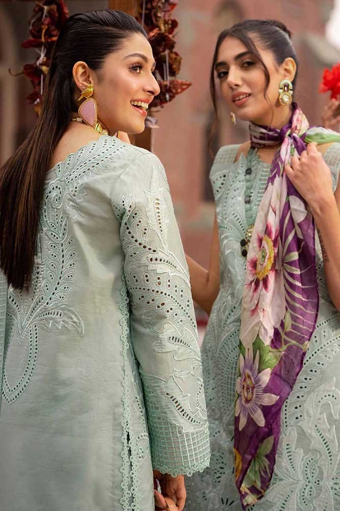 Mushq– EC668 | Unstitched | Luxury 3 Piece