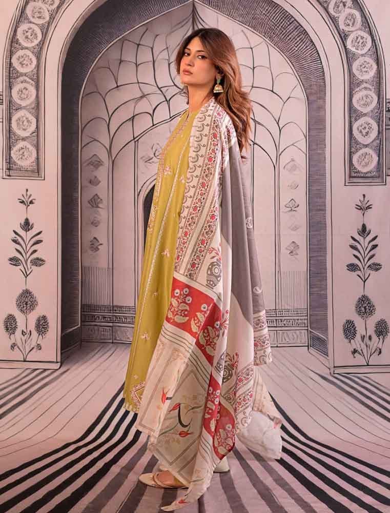 Urge – EC653 | Unstitched | Embroidered 3 Piece