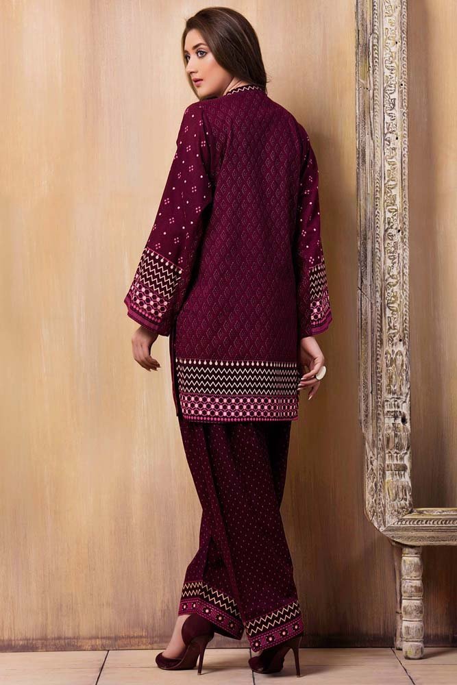 KAYSERIA– EC102 | Unstitched | Embroidered Lawn 2 Piece