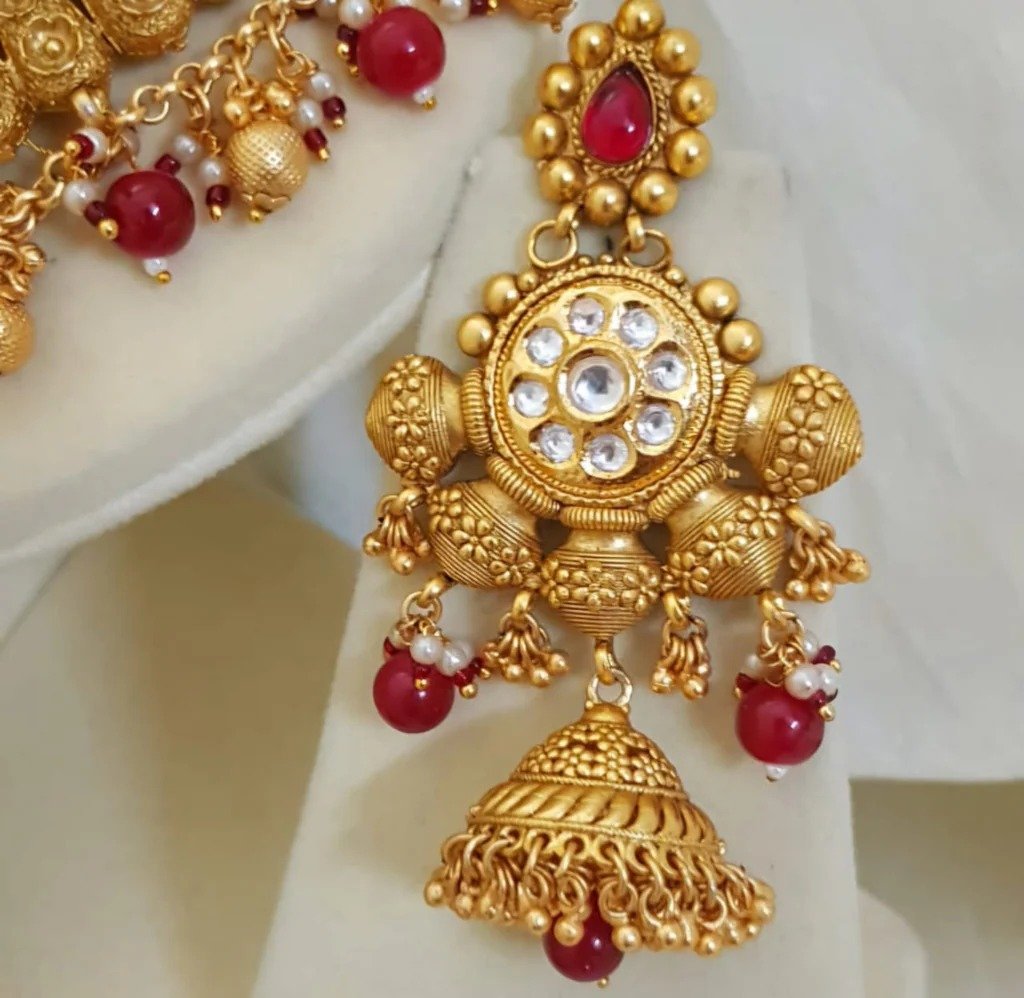 Imperial Bridal Rajwari Grace Necklace - Image 4